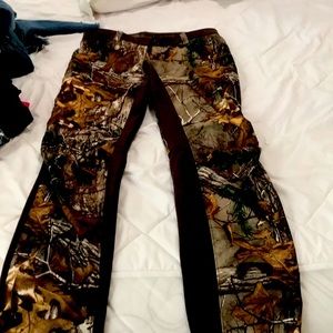Under armor camo hunting pants